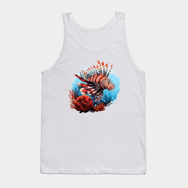 Lionfish Tank Top by zooleisurelife